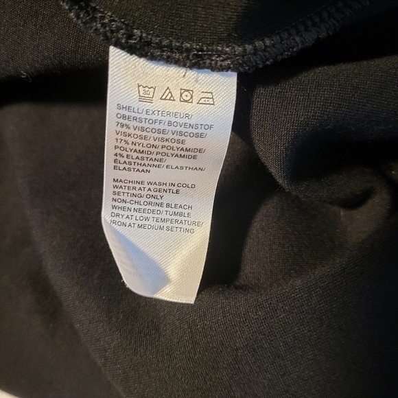 Lord & Taylor Simple Black Dress Size S - Picture 9 of 9